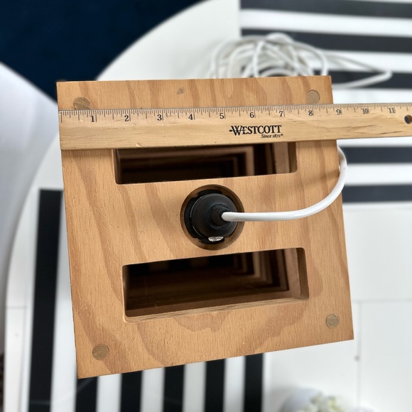 TWO matching Anthropologie Pendant Lights - Modern, Unique and Neutral!! - Picture 4 of 7